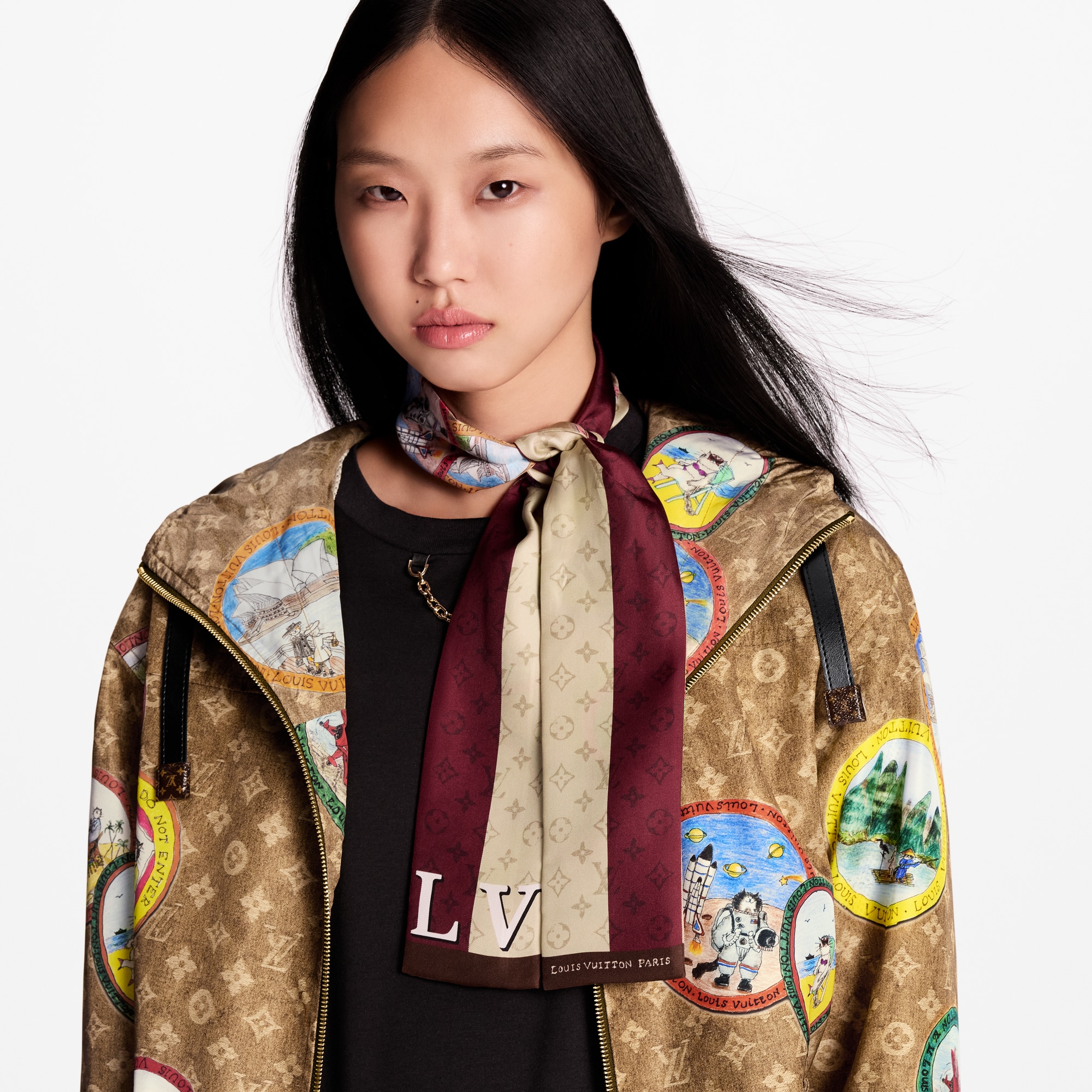 ウィメンズ シルクスカーフ&バンドー - バンドー｜ルイ・ヴィトン 公式